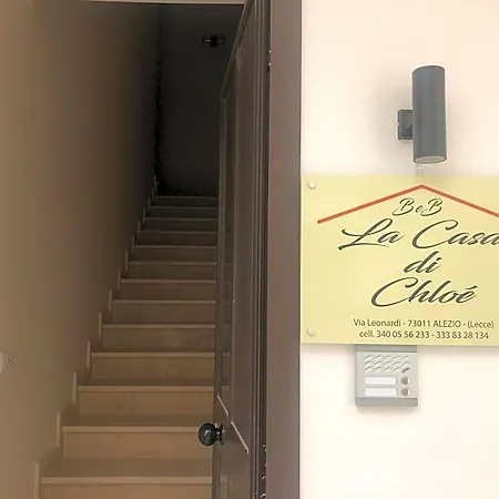 לינה וארוחת בוקר La Casa Di Chloe 3*